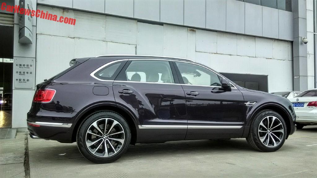 First Bentley Bentayga Suv Arrives In China Carnewschina Com