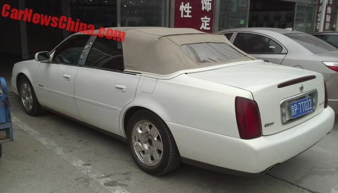 Spotted In China Cadillac Deville Four Door Convertible