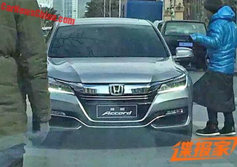 2018 Honda Accord Spy Shots >> Spy Shots Facelift For The China Made Honda Accord 2018 Honda Accord Spy Shots >> Spy Shots Facelift For The China Made Honda Accord