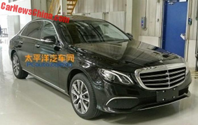 This Is The 2017 Mercedes Benz E Class L For China Carnewschina Com