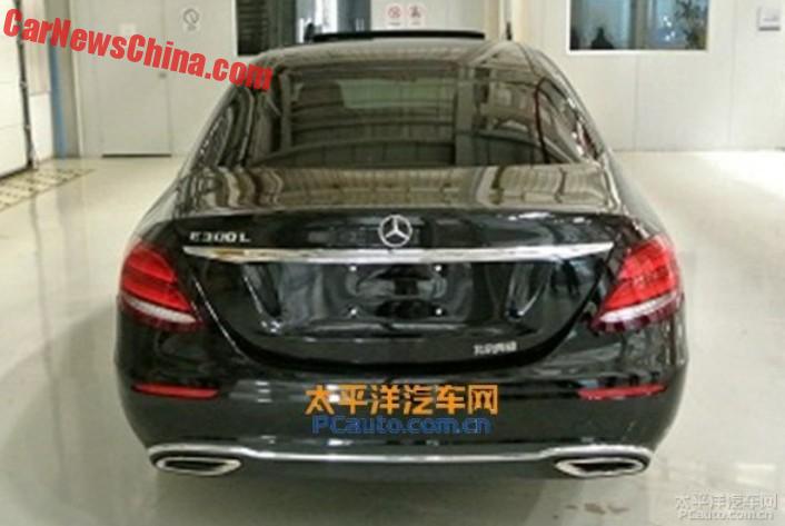 This is the 2017 Mercedes-Benz E-Class L for China - CarNewsChina.com This is the 2017 Mercedes-Benz E-Class L for China - CarNewsChina.com