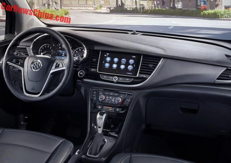 Official Photos Of The Facelifted Buick Encore For China