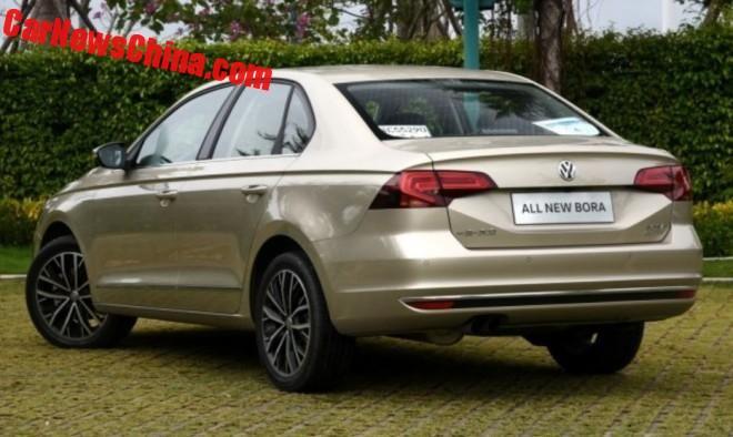Facelifted Volkswagen Bora Hits The Chinese Car Market Volkswagen Bora China Not New 1zz