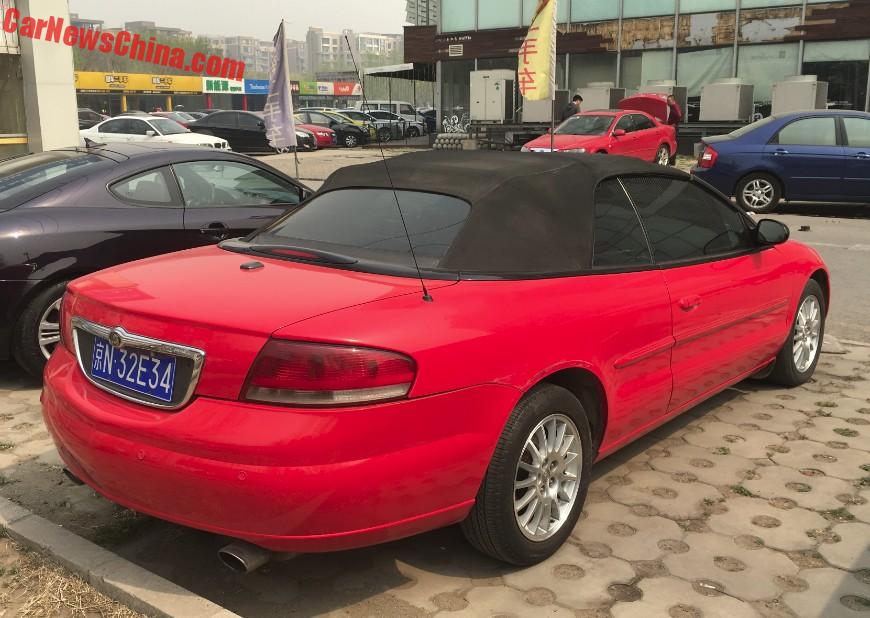 Spotted In China Chrysler Sebring Convertible Red Carnewschina