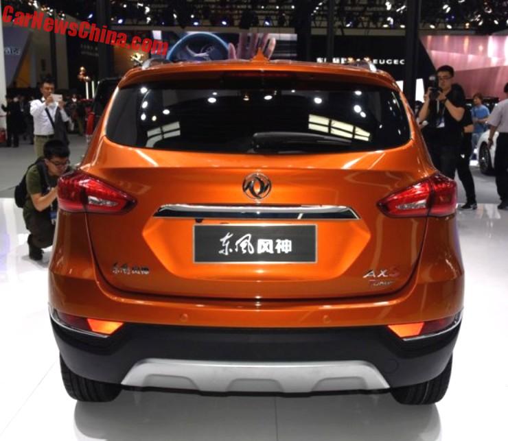 Dongfeng Fengshen AX5 Hits The Beijing Auto Show - CarNewsChina.com