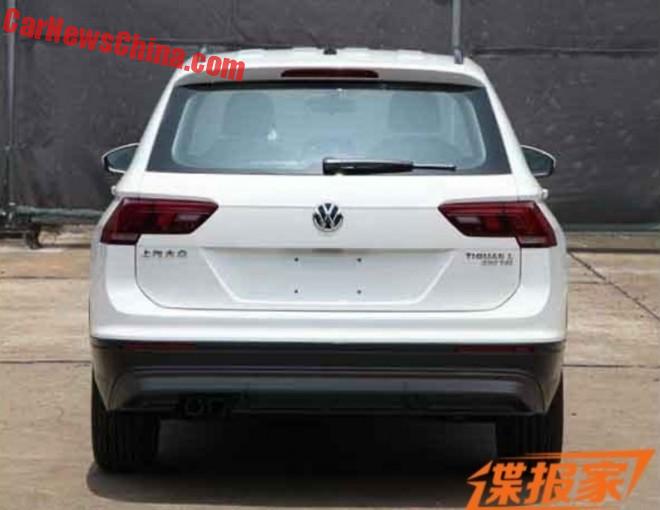Spy Shots: Volkswagen Tiguan Blue Motion testing in China 
