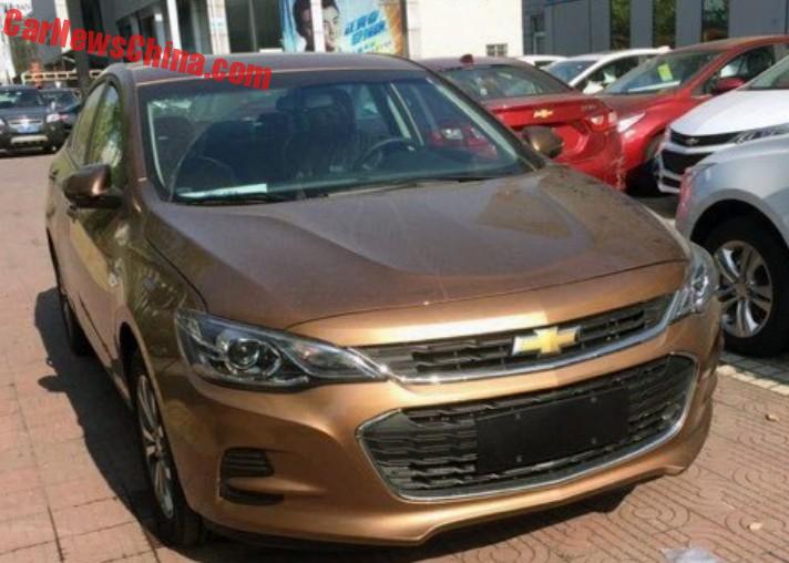 This Is The Chevrolet Cavalier For China Carnewschina This Is The Chevrolet Cavalier For China