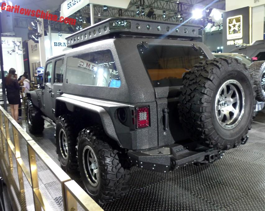 G. Patton Tomahawk Is A Jeep Wrangler 6x6 For China