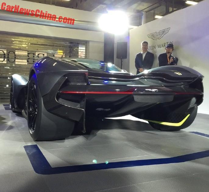 Aston Martin Am Rb 001 Supercar Concept Visits China