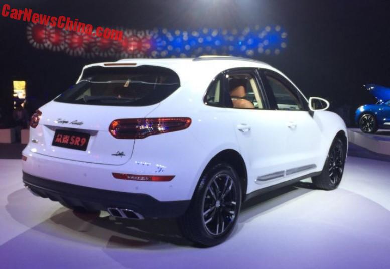 Zotye SR9 Porsche Macan Ripoff Launched In China - CarNewsChina.com