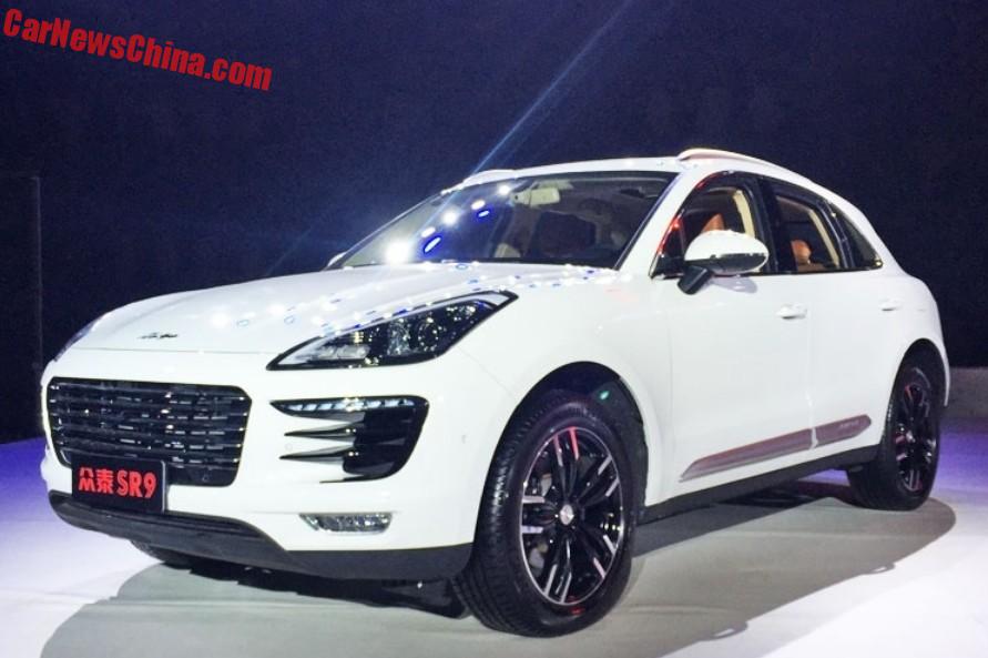 Zotye SR9 Porsche Macan Ripoff Launched In China - CarNewsChina.com