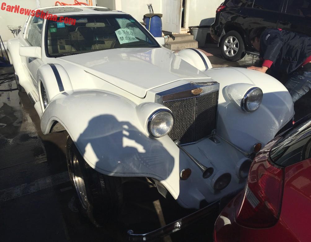 Spotted In China The Spartan II Phantom Coupe Neoclassic Car In White