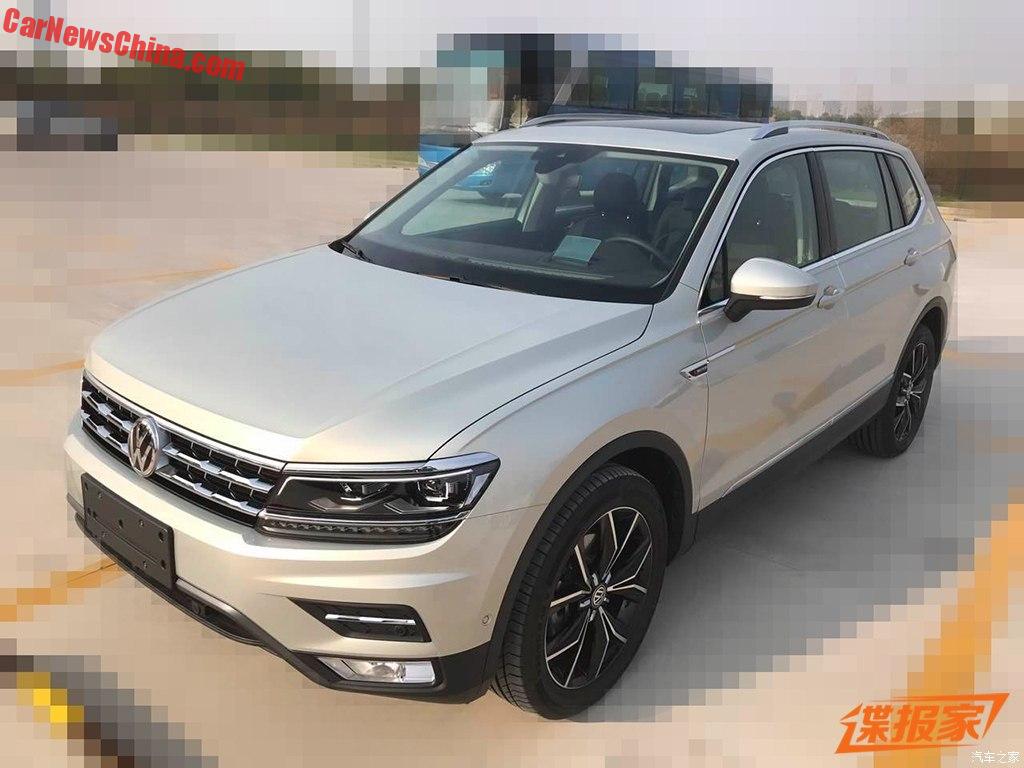 Spy Shots: Volkswagen Tiguan will get a facelift in China 