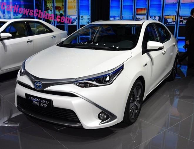 toyota levin hev hits the chinese car market