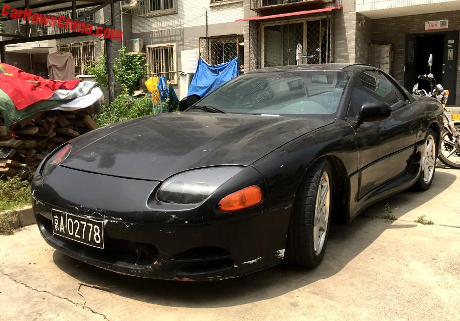 Mitsubishi China Archives Carnewschina Spotted In China Mitsubishi 3000gt Black Red Really