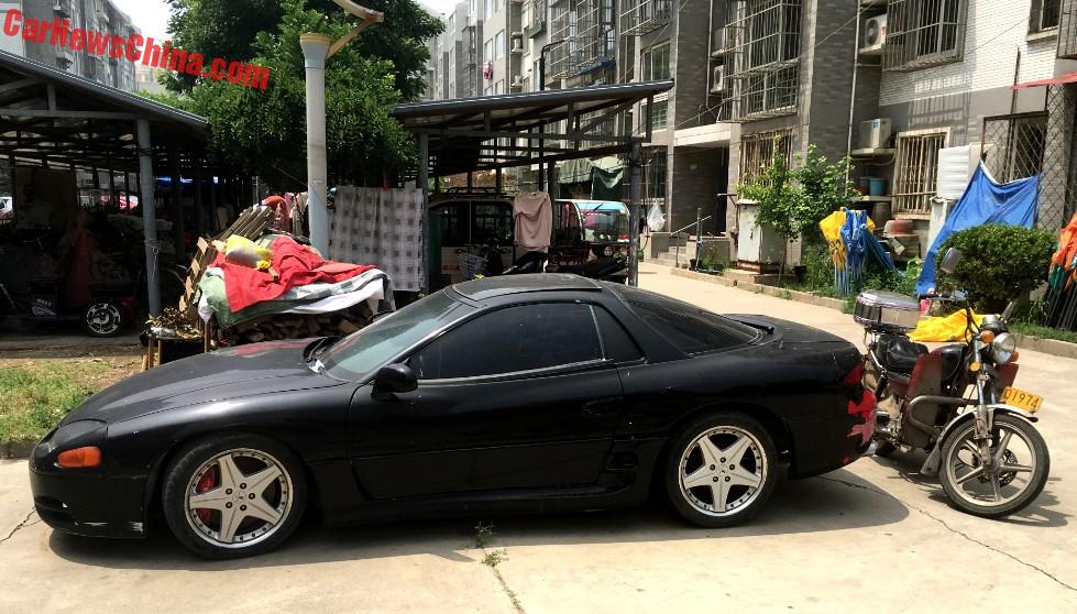 Spotted In China Mitsubishi 3000gt Black Red Really Spotted In China Mitsubishi 3000gt