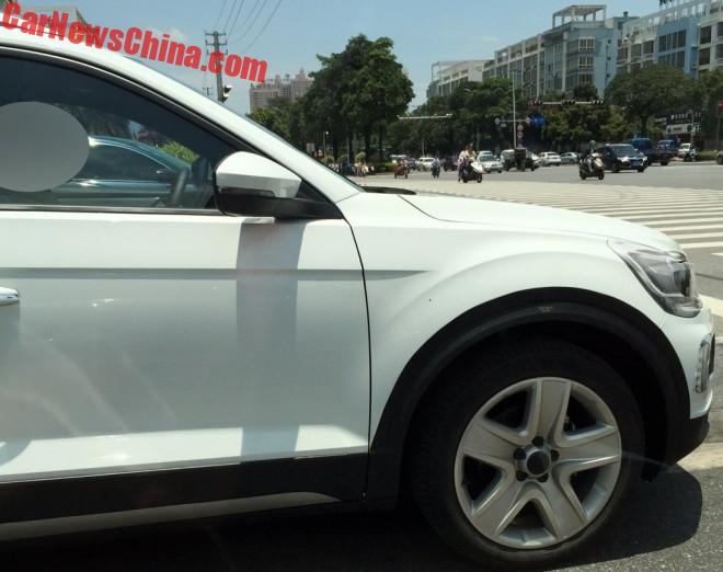 Spy Shot: Volkswagen T-Roc Is Naked In China 